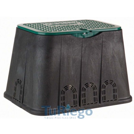 Arqueta 02674/02675 rectangular estándar, tapa con tornillo