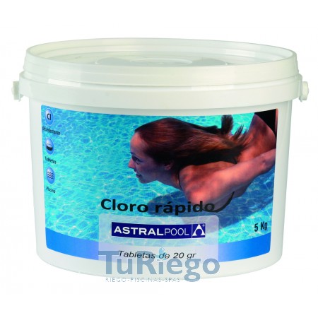 Tableta de cloro rápido
