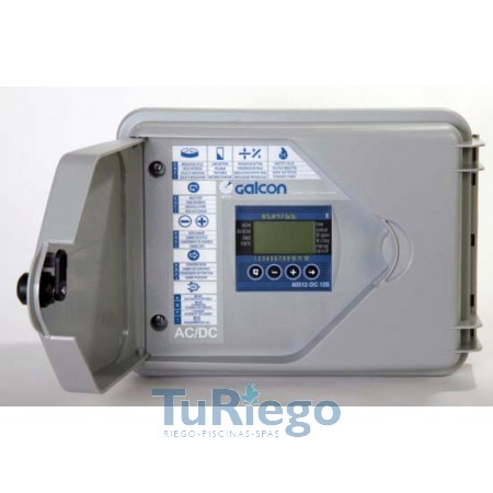 Programador eléctrico Galcon DC-12S de 12 estaciones,