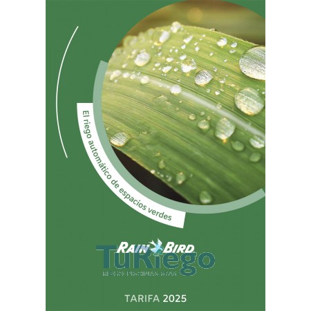 RAIN BIRD TARIFA RIEGO 2025