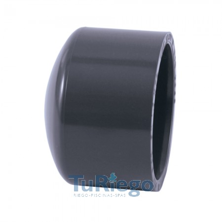 Tapón final hembra de PVC