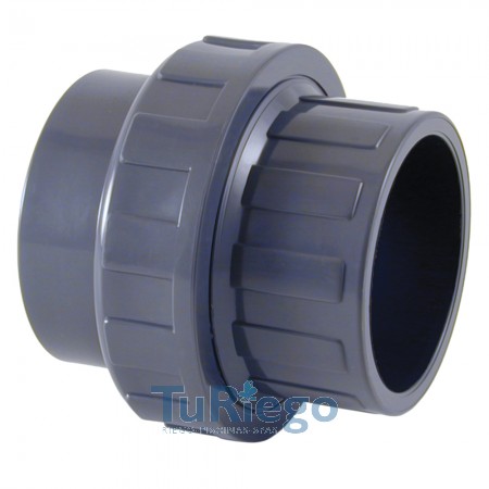 Enlace de 3 piezas de PVC