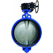 Válvula mariposa GAER tipo wafer, FD de 1 1/2" a 24" mando reductor PN-16