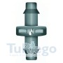Conector dentado/dentado 4 x 7 mm.