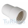 Terminales manguera en PVC flexible color blanco