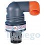 Ventosa trifuncional MINIBARAK DG-10 1" base plástica gris 