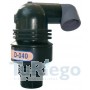 Ventosa trifuncional BARAK DG-10 2" base plástica gris