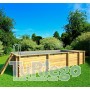 Piscina POOL'N BOX de 500x200x133 cm. ELEVADA