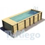 Piscina POOL'N BOX de 500x200x133 cm. ELEVADA