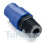 Enlace mixto Fitting superroscado macho para cinta riego por goteo 1/2"x16 mm