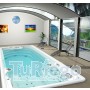 Swimspa mediterranea - Código 41903, Estructura metálica instalado