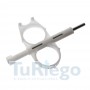 Llave exagonal para inserción/extracción de toberas,