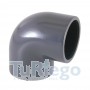 Codo de 90º de PVC