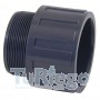 Terminal rosca macho y encolar de PVC